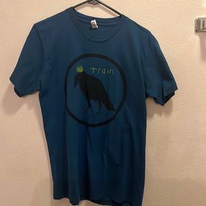 Train concert t shirt. Adult size medium.